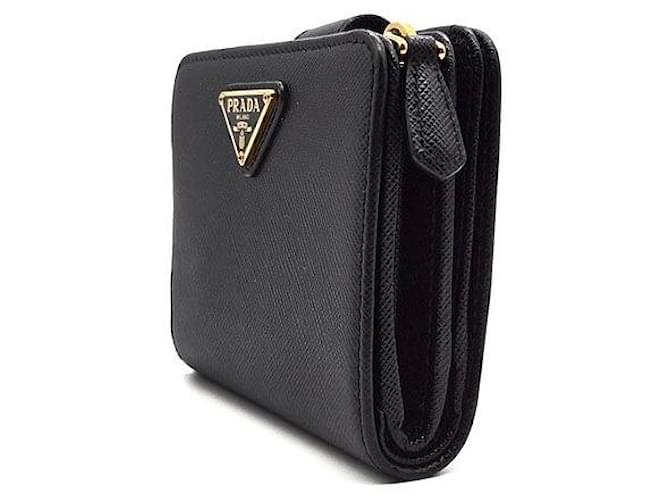 Prada Cartera Saffiano Negro - vista 2