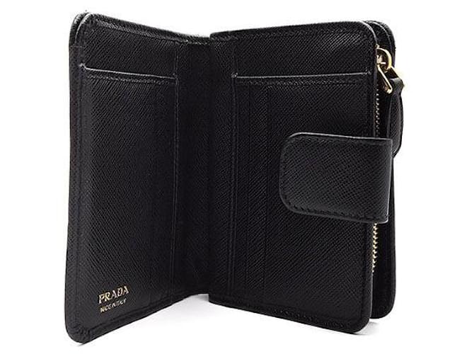 Prada Cartera Saffiano Negro - vista 6