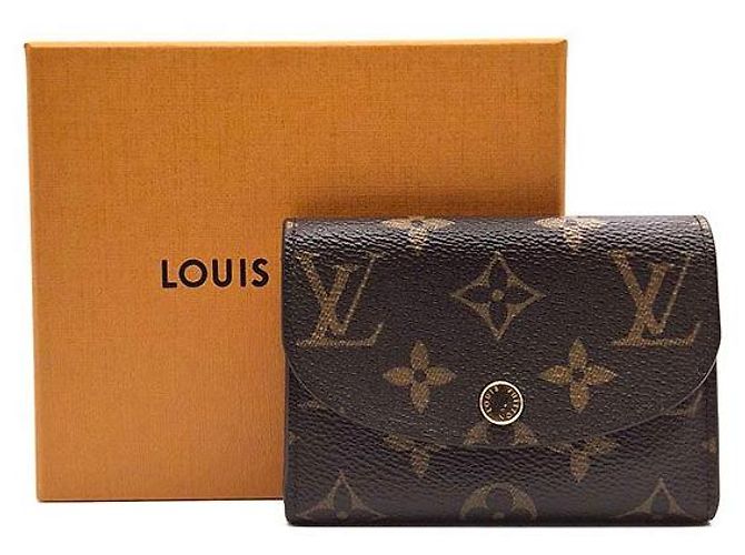Louis Vuitton Rosalie Monogram Münzbeutel Braun - Ansicht 8