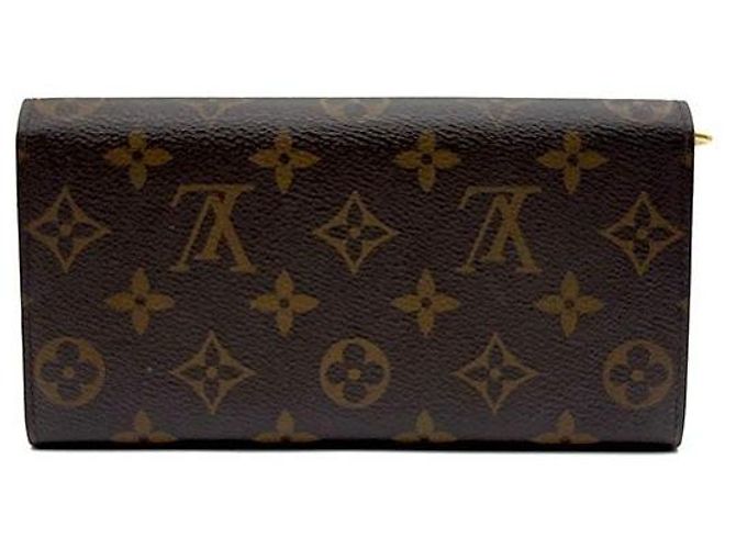 Louis Vuitton Sarah Monogram Geldbörse Braun - Ansicht 3