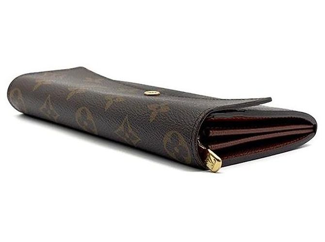 Louis Vuitton Sarah Monogram Geldbörse Braun - Ansicht 4