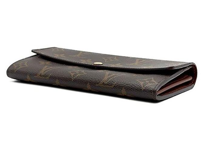 Louis Vuitton Sarah Monogram Geldbörse Braun - Ansicht 5