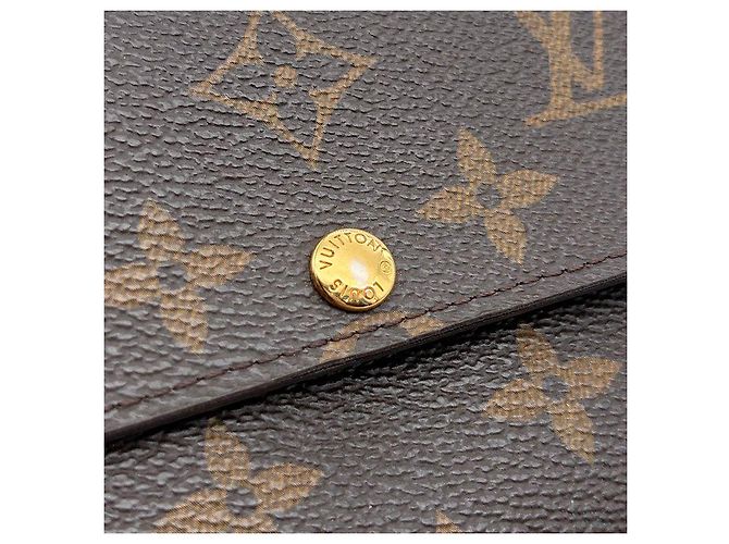 Louis Vuitton Sarah Monogram Geldbörse Braun - Ansicht 6