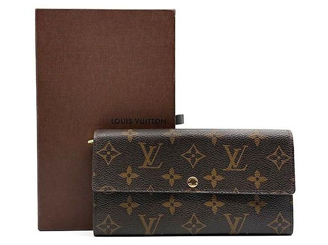 Louis Vuitton Sarah Monogram Geldbörse Braun - Ansicht 7