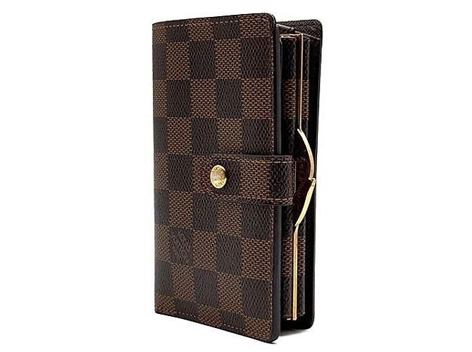 Louis Vuitton Monedero French Purse Damier Castaño - vista 2