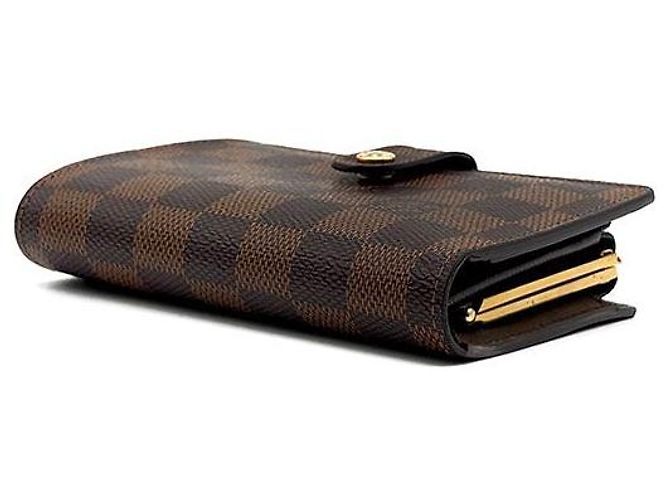 Louis Vuitton Monedero French Purse Damier Castaño - vista 4