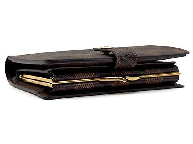 Louis Vuitton Monedero French Purse Damier Castaño - vista 5