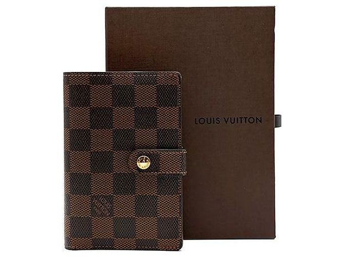Louis Vuitton Monedero French Purse Damier Castaño - vista 8