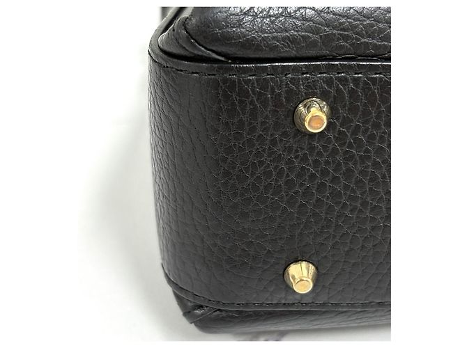 Gucci Borsa a tracolla con catena e manico superiore Interlocking Nera Nero - vista 11