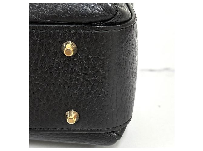 Gucci Borsa a tracolla con catena e manico superiore Interlocking Nera Nero - vista 12