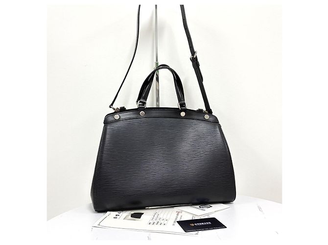 Louis Vuitton Borsa Tote Brea Black MM Nero - vista 4