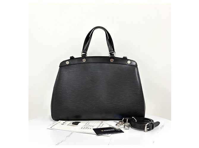 Louis Vuitton Borsa Tote Brea Black MM Nero - vista 5