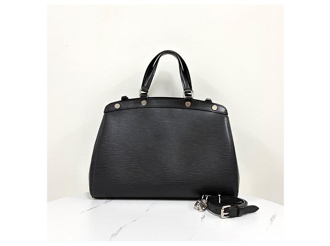 Louis Vuitton Borsa Tote Brea Black MM Nero - vista 6