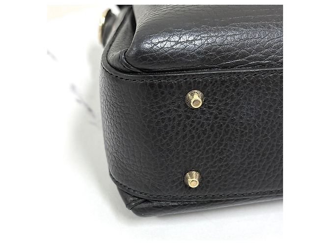 Gucci Borsa a tracolla con catena e manico superiore Interlocking Nera Nero - vista 11