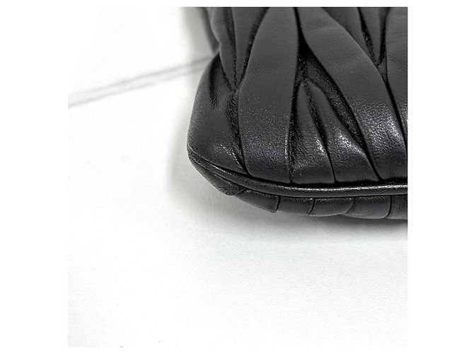 Miu Miu Borsa crossbody a catena Nera Nero - vista 10