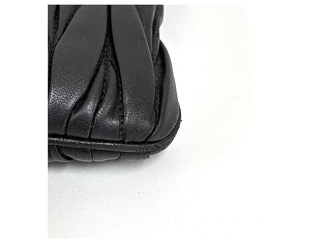Miu Miu Borsa crossbody a catena Nera Nero - vista 11