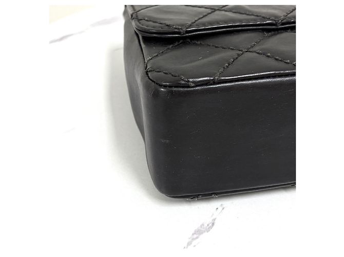 Chanel Wild Stitch Chain Schultertasche Schwarz - Ansicht 11