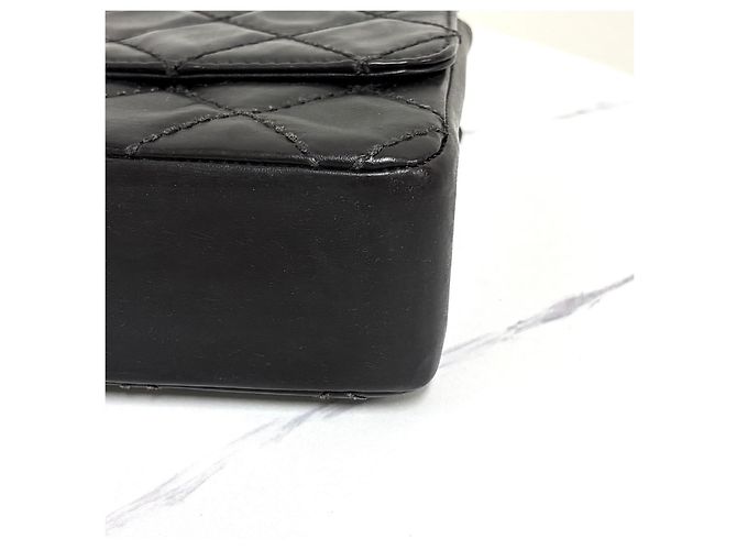 Chanel Wild Stitch Chain Schultertasche Schwarz - Ansicht 12