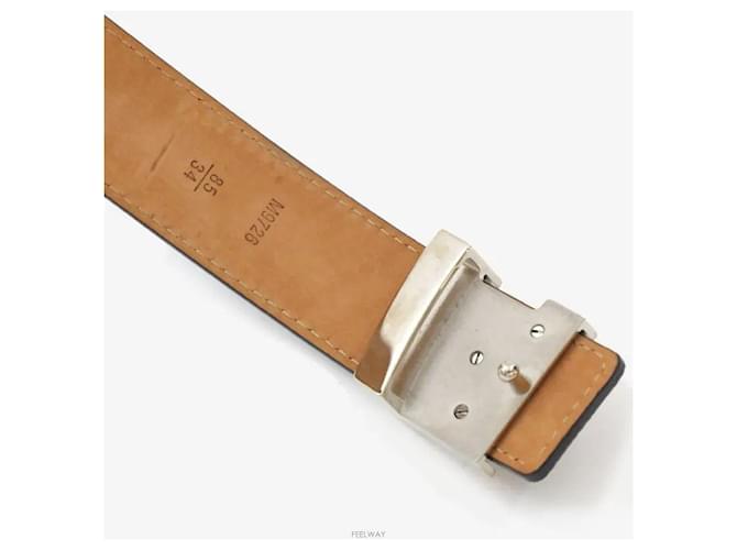 Louis Vuitton Epi Gürtel Navy Silberne Hardware Blau - Ansicht 6