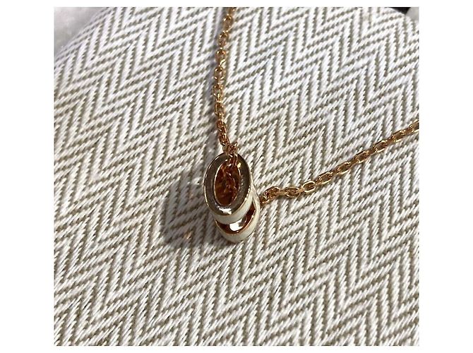 Hermès Colar Pop Mini Rose Gold Blanc Rosa - vista 3