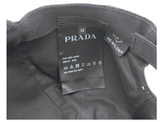Marni Gorra de nailon Negro - vista 4