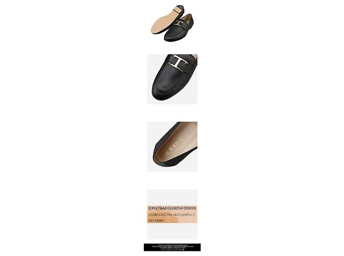 Tod's Mocassini senza tempo in pelle Nero - vista 3