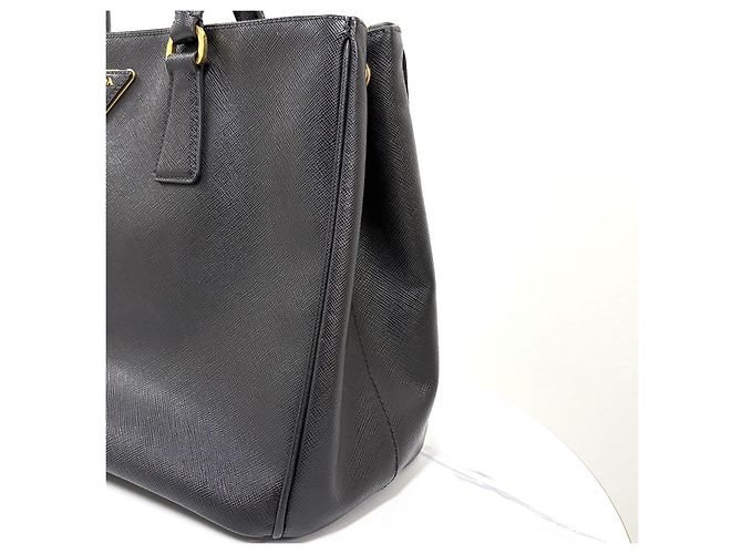 Prada Borsa Tote Saffiano Lux Nera Nero - vista 7