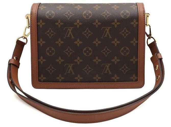 Louis Vuitton Sac à épaule et sac bandoulière Dauphine MM en toile Monogram pour femme - vue 4