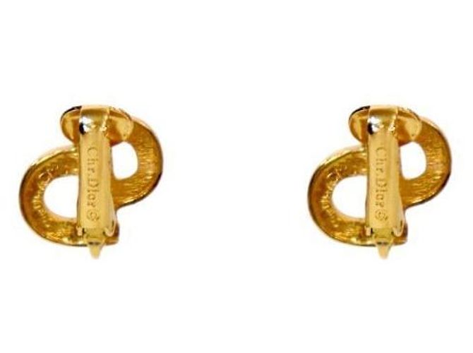 Dior Pendientes Cubic CD Gold Dorado - vista 3