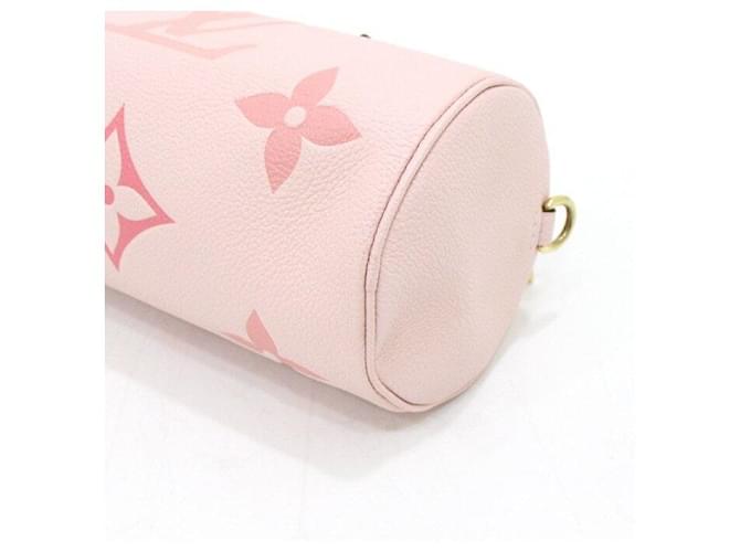Louis Vuitton Borsa a mano e a tracolla Monogram Empreinte Papillon BB Rosa - vista 8