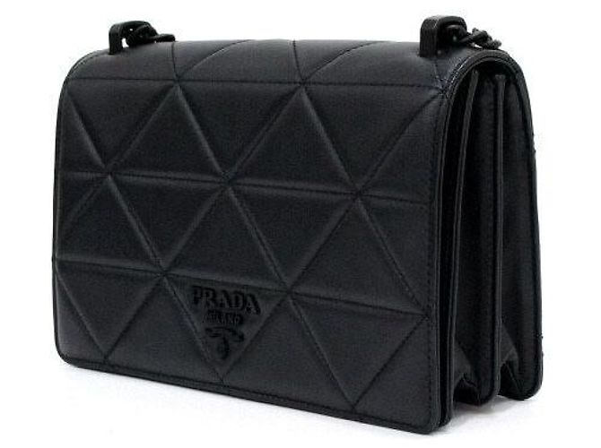 Prada Borsa a tracolla e borsa a spalla Spectrum Nappa in pelle nera Nero - vista 2