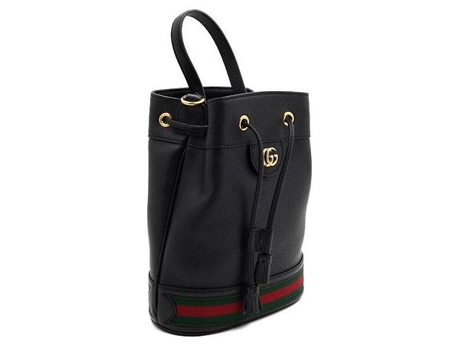 Gucci Borsa a secchiello Ophidia Black Small, Borsa Tote e Borsa a tracolla Crossbody - vista 3