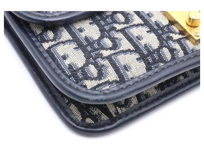 Dior Borsa a tracolla Addict in jacquard Oblique - vista 7