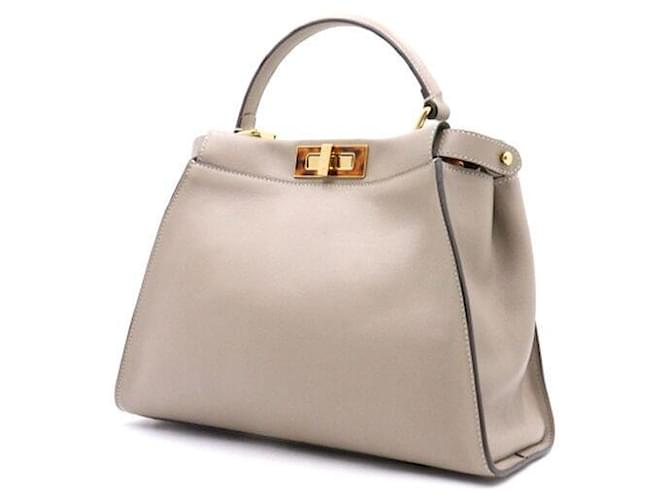 Fendi Borsa Tote e a Tracolla Peekaboo Medium Marrone - vista 2