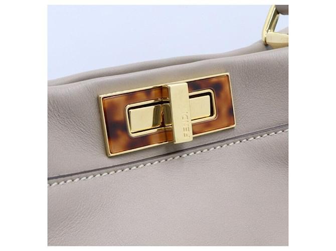 Fendi Borsa Tote e a Tracolla Peekaboo Medium Marrone - vista 4