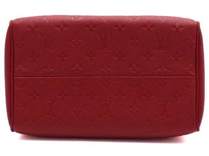 Louis Vuitton Borsa Tote e Borsa a Tracolla Speedy in Empreinte rossa Rosso - vista 7