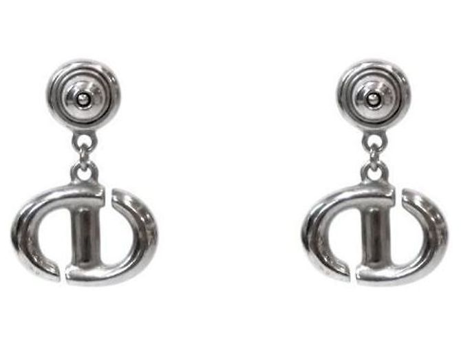 Dior Pendientes CD Silver Navy - vista 3