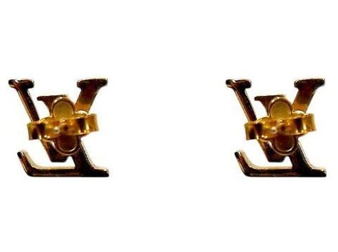 Louis Vuitton Iconic Gold Ohrringe Golden - Ansicht 3