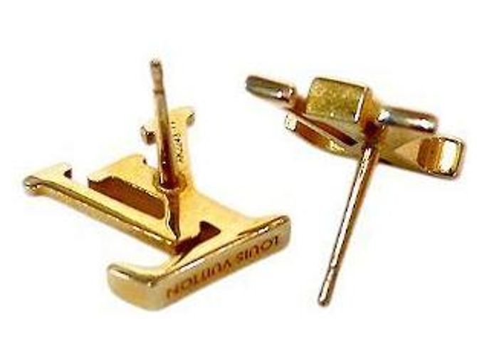 Louis Vuitton Iconic Gold Ohrringe Golden - Ansicht 4