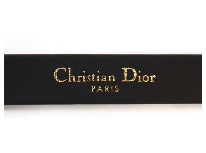 Dior Cinturón Black Teddy CD Logo Negro - vista 6