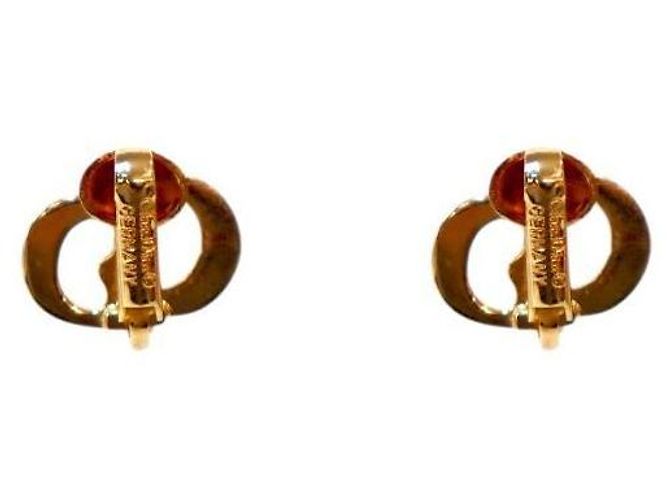 Dior Orecchini Cubic CD Gold - vista 3
