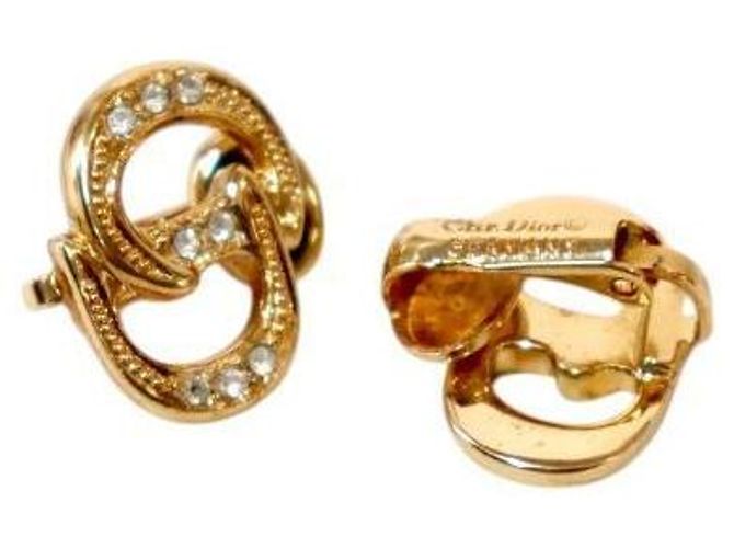 Dior Orecchini Cubic CD Gold - vista 4