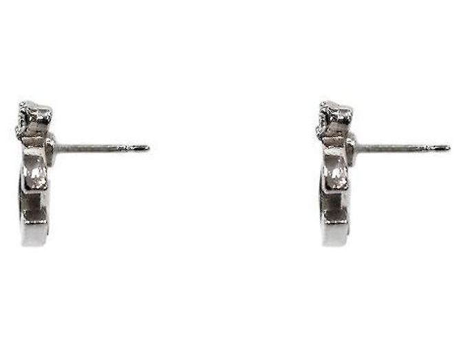 Chanel Pendientes CC Cubic Pink Rosa - vista 2