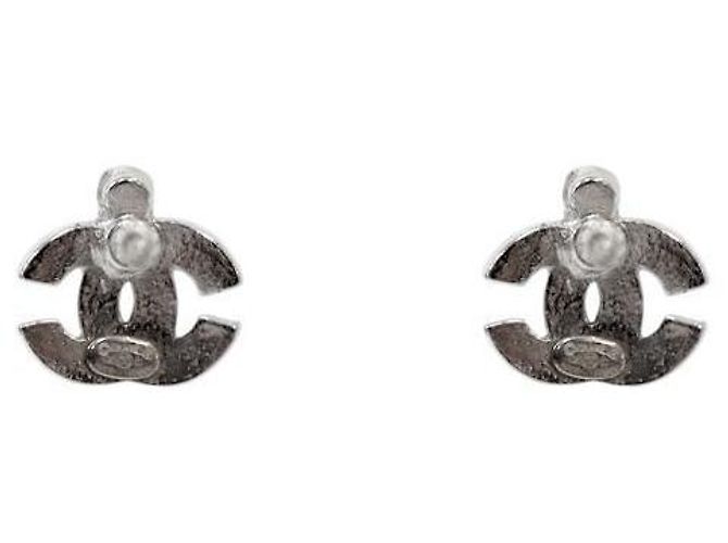 Chanel Pendientes CC Cubic Pink Rosa - vista 3
