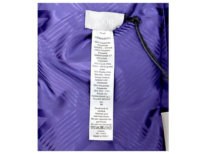 Dior Sciarpa imbottita Purple Diamond CD - vista 4