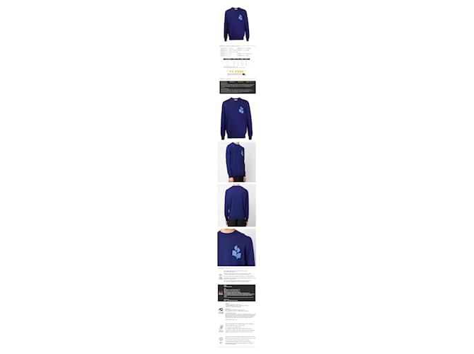 Isabel Marant Evans Knit Indigo Blue Blau - Ansicht 2