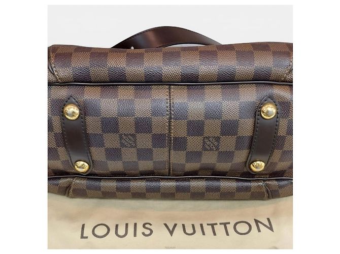 Louis Vuitton Galliera PM Schultertasche Damier Ebene Braun - Ansicht 4