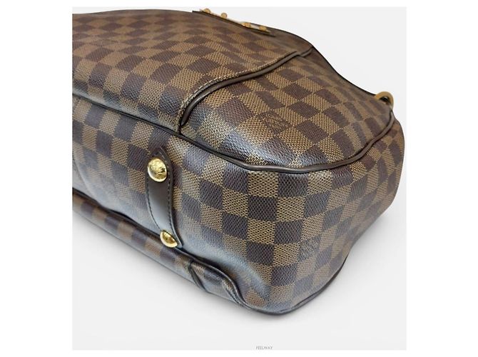 Louis Vuitton Galliera PM Schultertasche Damier Ebene Braun - Ansicht 6