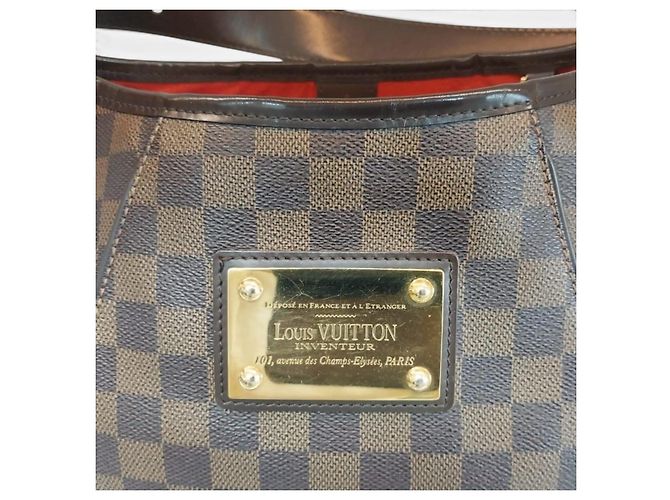 Louis Vuitton Galliera PM Schultertasche Damier Ebene Braun - Ansicht 7