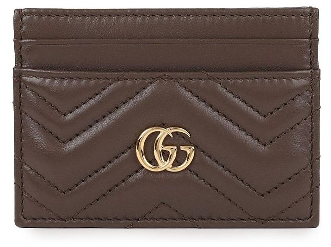 Gucci Portacarte Marrone - vista 3